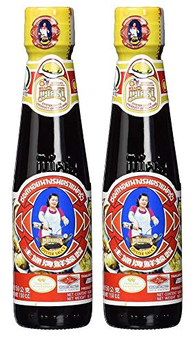 Mae Krua Oystersauce, 1. Qualität, (30% Austernextrakt) 2er Pack (2 x 150 ml Packung) von Maekrua