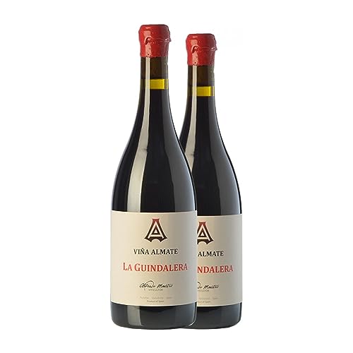 Maestro Tejero Viña Almate La Guindalera Tempranillo Vino de la Tierra de Castilla y León Alterung 75 cl (Schachtel mit 2 Flaschen von 75 cl) von Maestro Tejero