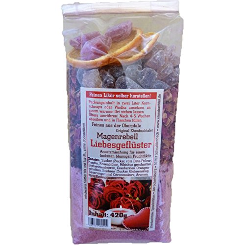 Ansatzlikör Ansatzmischung für einen Fruchtlikör Liebesgeflüster 420g Geschenkidee Hochzeit Ansatzlikör Ansatzmischung für einen Fruchtlikör Liebesgeflüster 420g Geschenkidee Hochzeit von Magenrebell
