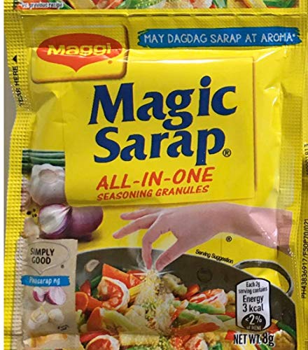 MAGGI - Magic Sarap - ALL IN ONE SEASONING GRANULES - Made with natural flavors - 24 x 8 g/Product of the Philippines MAGGI - Magic Sarap - ALL IN ONE SEASONING GRANULES - Made with natural flavors - 24 x 8 g/Product of the Philippines von Maggi