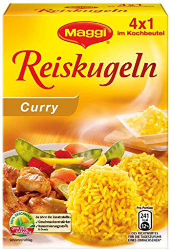 MAGGI Reiskugeln "Curry" 125g MAGGI Reiskugeln "Curry" 125g von Maggi