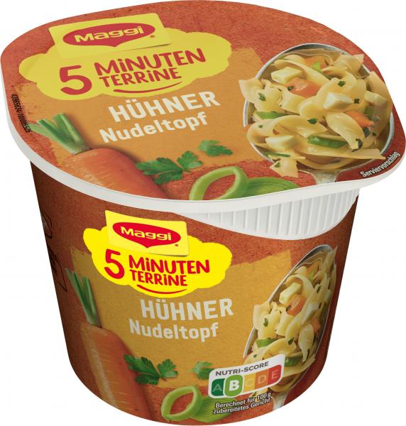 Maggi 5 Minuten Terrine Hühner Nudeltopf von Maggi