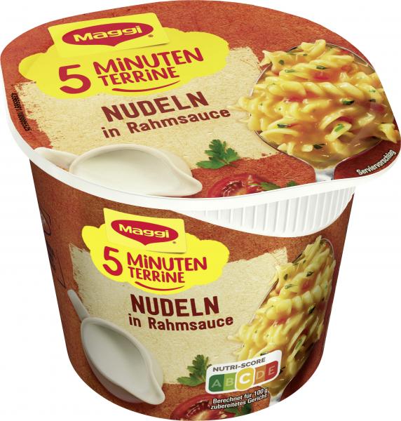 Maggi 5 Minuten Terrine Nudeln in Rahmsauce von Maggi