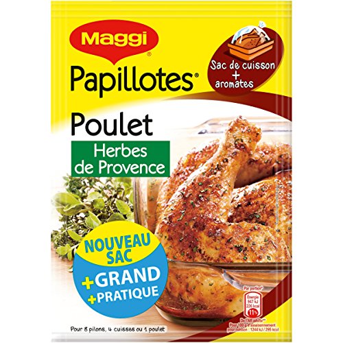 Maggi Assaisonnement Volaille Papillotes de Poulet Herbes de Provence, 34 g Maggi Assaisonnement Volaille Papillotes de Poulet Herbes de Provence, 34 g von Maggi
