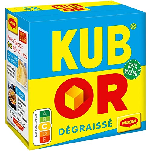Maggi - Bouillon Kub oder entfettet Sticks 128G - Lot De 4 - Preis pro Los - Schnelle Lieferung von Maggi