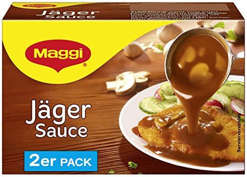 Maggi Delikatess Doppelpack Jägersoße, 18er Pack (18 x 500 ml) von Maggi