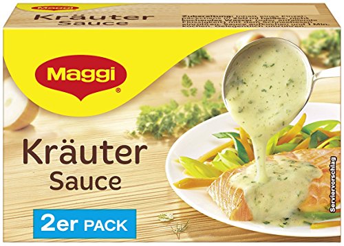 Maggi Delikatess Doppelpack Kräutersoße, 18er Pack (18 x 500 ml) von Maggi