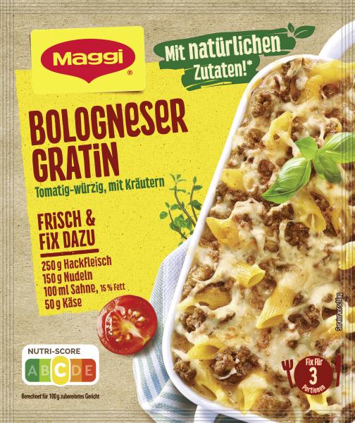 Maggi Fix für Bologneser-Gratin Maggi Fix für Bologneser-Gratin von Maggi