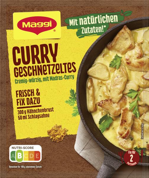 Maggi Fix für Curry Geschnetzeltes Maggi Fix für Curry Geschnetzeltes von Maggi