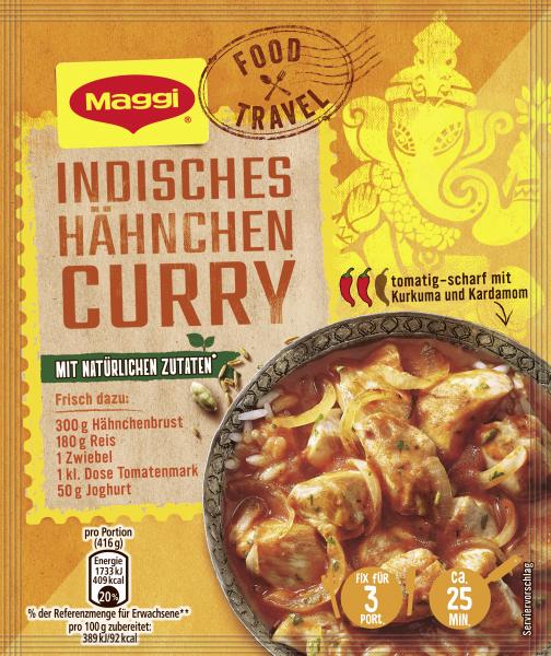 Maggi Fix für Indisches Hähnchen Curry Maggi Fix für Indisches Hähnchen Curry von Maggi
