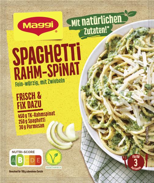 Maggi Fix für Spaghetti Rahm-Spinat von Maggi