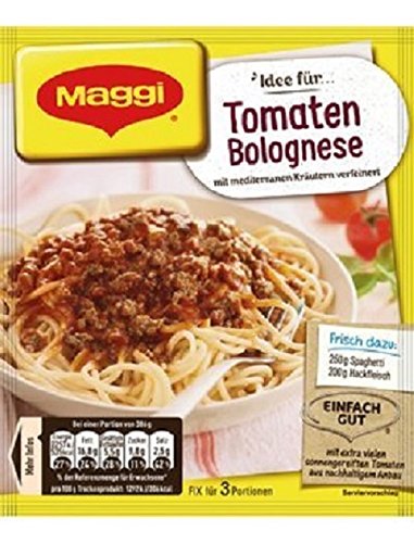 Maggi Fix & Frisch Tomaten Bolognese, 27 er Pack (27 x 43 g) von Maggi