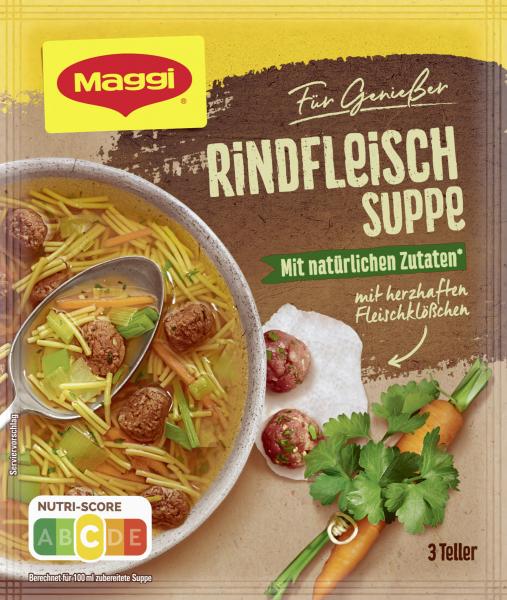 Maggi Für Genießer, Rindfleischsuppe von Maggi