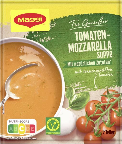 Maggi Für Genießer Tomaten-Mozzarella Suppe von Maggi