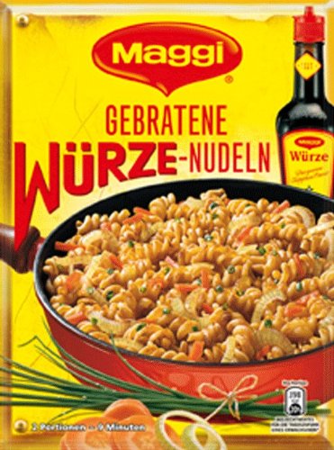 Maggi Gebratene Würze Nudeln, 11er Pack (11 x 191 g) von Maggi