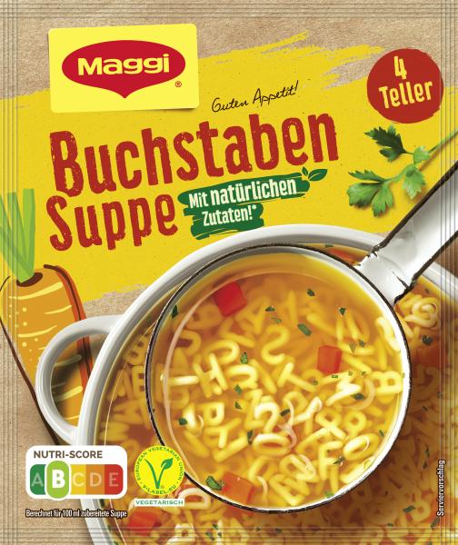 Maggi Guten Appetit Buchstaben Suppe von Maggi