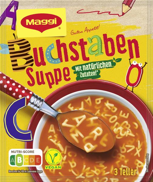 Maggi Guten Appetit ABC Buchstaben-Suppe von Maggi