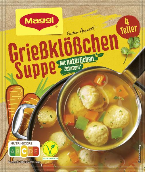 Maggi Guten Appetit Grießklößchen Suppe von Maggi