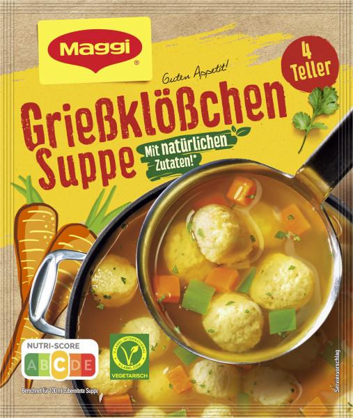 Maggi Guten Appetit Grießklößchen Suppe Maggi Guten Appetit Grießklößchen Suppe von Maggi