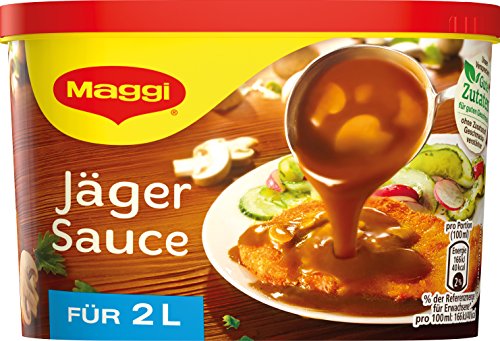 Maggi Jäger Sauce, Dose, ergibt 2 Liter, 6er Pack (6 x 2l) von Maggi