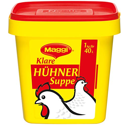 Maggi Klare Hühnersuppe (sofort löslich) 1er Pack (1 x 1kg Profi Box) von Maggi