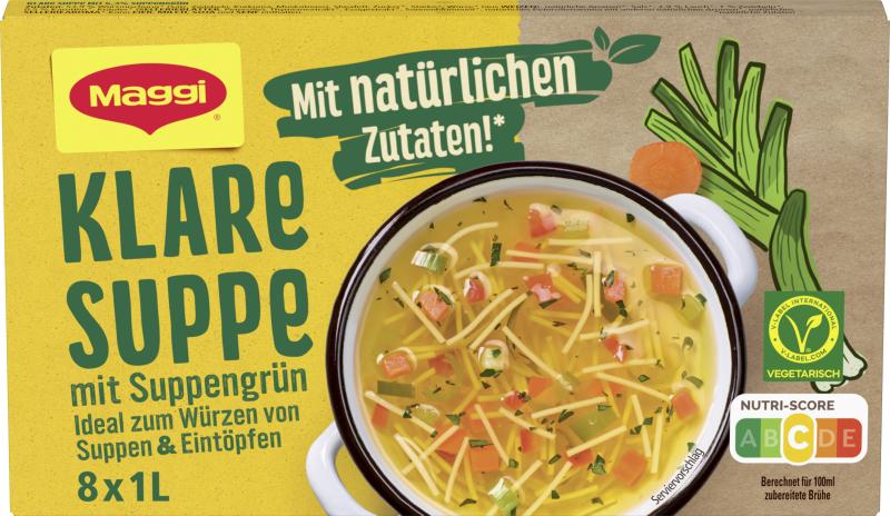 Maggi Klare Suppe mit Suppengrün, ergibt 8 Liter von Maggi