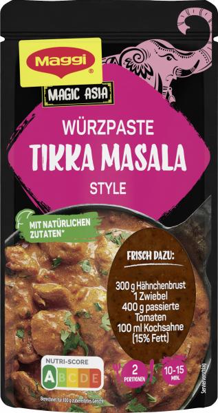 Maggi Magic Asia Würzpaste Tikka Masala Style Maggi Magic Asia Würzpaste Tikka Masala Style von Maggi