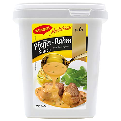 Maggi Meisterklasse Pfeffer-Rahm Sauce, 750 g von Maggi