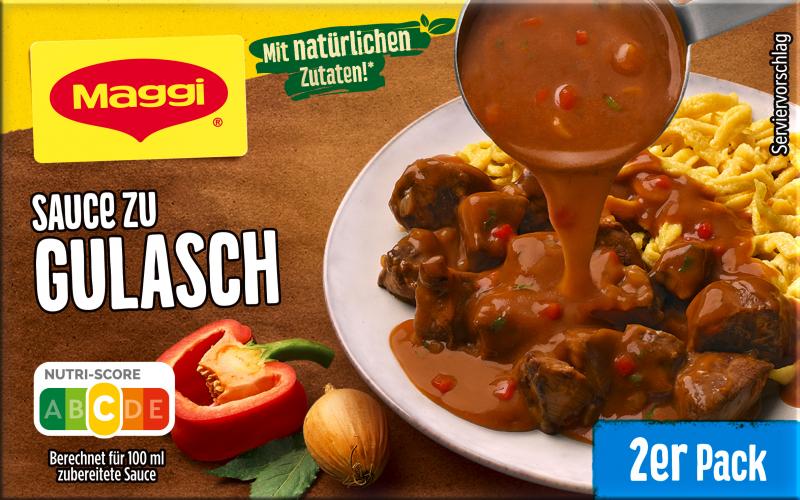 Maggi Sauce zu Gulasch Pack von Maggi