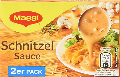 Maggi Schnitzel Sauce, 2er Pack, ergibt 2 x 250 ml, 18er Pack (18 x 500 ml) von Maggi
