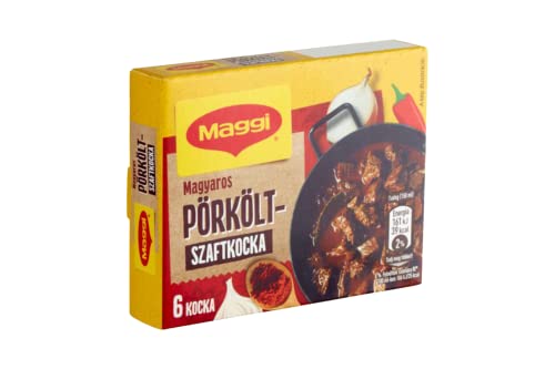 Maggi Ungarischer Eintopf (Pörkölt) Bouillon-Vorratswürfel, 60 g von Maggi