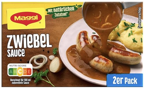 Maggi Zwiebel Sauce, 2er Pack (2 x 250 ml) von Maggi