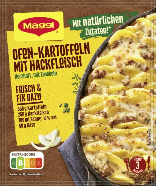 Maggi fix & frisch Ofen-Kartoffeln mit Hackfleisch Maggi fix & frisch Ofen-Kartoffeln mit Hackfleisch von Maggi