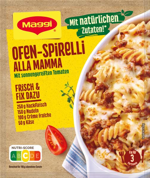Maggi fix für Ofen-Spirelli alla mamma von Maggi