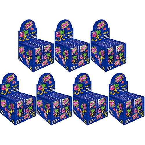 Pop Rocks Magic Gum Tutti Frutti 50Stk. im Display knisternder Kaugummi (7er Pack) von Magic Gum