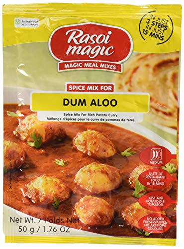 Rasoi Magic Dum Aloo - Gewürzmischung für ein Kartoffel-Curry-Gericht - 50 g von Magic Rasoi