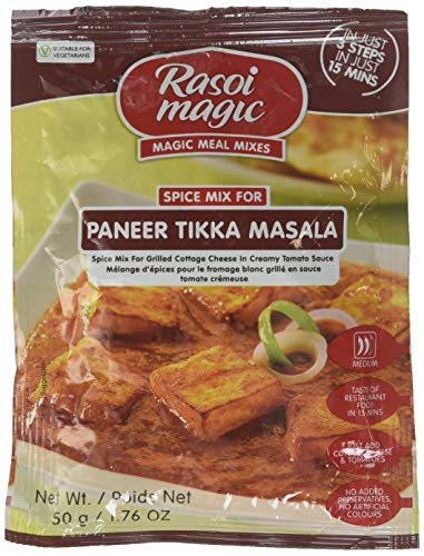 Rasoi Magic Paneer Tikka Masala - Gewürzmischung für ein Currygericht - 50 g von Magic Rasoi