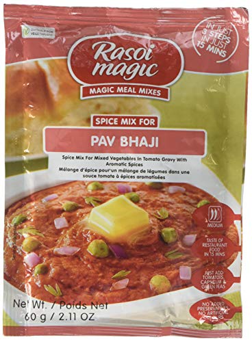 Rasoi Magic Pav Bhaji - Gewürzmischung für ein Currygericht - 60 g von Magic Rasoi