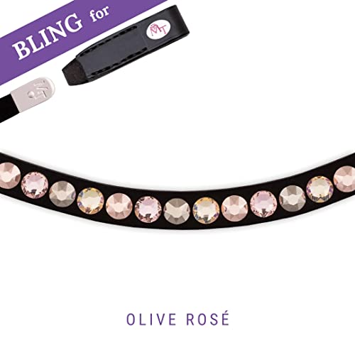 Oliv Rosé by Mandy Hopp Stirnband Bling Swing Pony Bling Swing von MagicTack