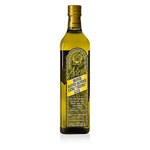 Aderes Tropföl - Olivenöl Extra Nativ, Peloponnes, 750 ml Aderes Tropföl - Olivenöl Extra Nativ, Peloponnes, 750 ml von Magoula Rastoni A.G.