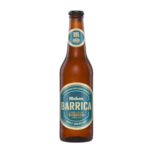 Bier 12 Einheiten Box Mahou Barrica Bourbon Drittel-Liter-Flasche 33 cl Bier 12 Einheiten Box Mahou Barrica Bourbon Drittel-Liter-Flasche 33 cl von Mahou SA