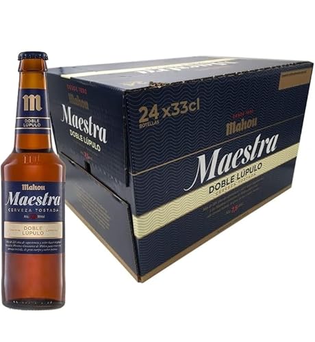 Bier Mahou Maestra Doppelhopfen 24x330ml Bier Mahou Maestra Doppelhopfen 24x330ml von Mahou