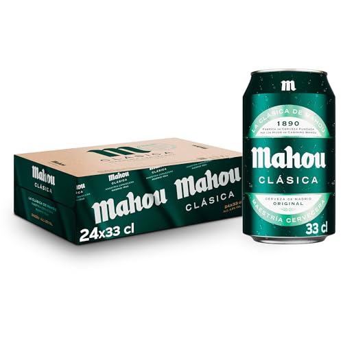 Mahou Clasica Bier 24 x 330ml. von Mahou