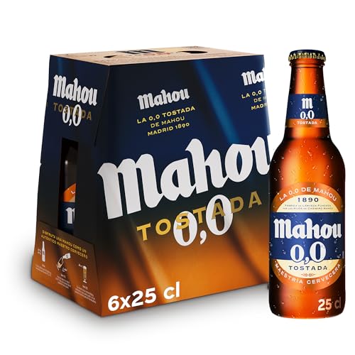 Mahou Tostada Bier, 6 x 0,25L von Mahou