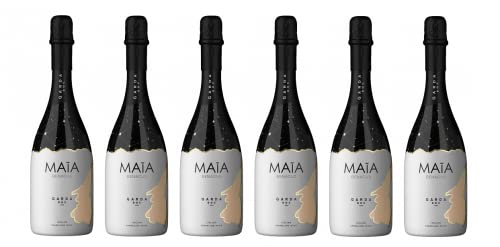 6x 0,75l - Maĩa - Benacus - Spumante brut - Garda D.O.P. - Italien - Schaumwein trocken von Maĩa