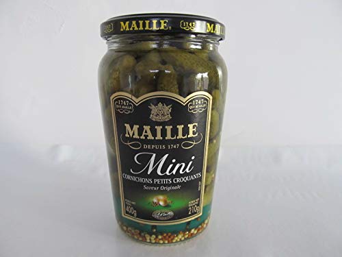 Maille, Mini Gurken Cornichons, Füllmenge 400g / ATG 210g von Maille