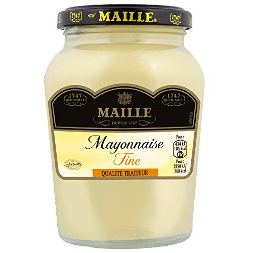 Maille Mayonnaise hochwertige Gastronomiegläser, glatte Textur, verstärkt mit Dijon-Senf, 320 g von Maille