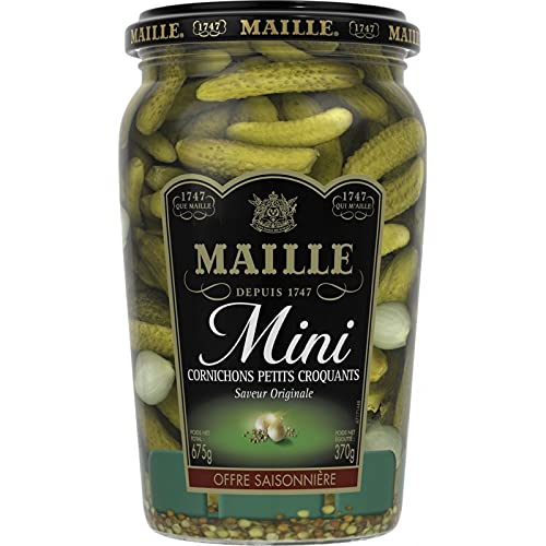 Maille Mini l'Original, mini Gurken, Cornichons aus Frankreich, 680g von Maille
