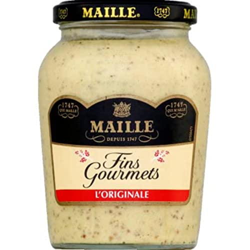 Maille Senf Fins Gourmets 320g: Exquisiter Genuss für Feinschmecker von Maille
