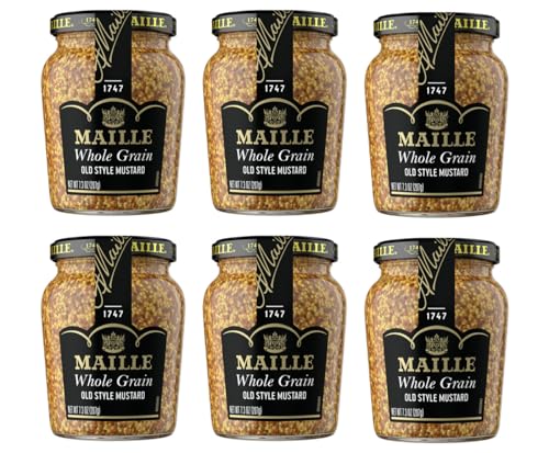 Maille Senf, Old Style, 207 ml, 6 Stück von Maille